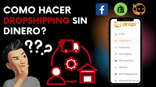 ✅Como hacer DROPSHIPPING SIN DINERO [upl. by Deraj]