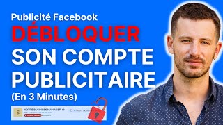 Pubs Facebook  Débloquer son compte publicitaire en 3 minutes 2023 [upl. by Milo]