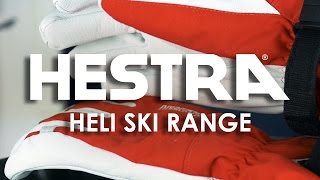 Hestra Heli Ski Army Leather Range Overview [upl. by Assenyl283]