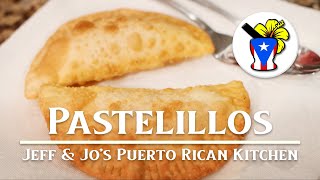 How to make Pastelillos Empanadillas  Easy Puerto Rican Recipe [upl. by Cirle]