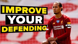 3 things to learn from van Dijk  Learn Defensive Skills [upl. by Atiuqer]