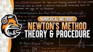 Newton’s Method  Numerical Methods [upl. by La Verne]