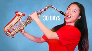 Learning How to Play the Saxophone in 30 Days [upl. by Muirhead]