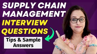 Supply Chain Management Interview Questions and Answers  For Freshers and Experienced Candidates [upl. by Butterworth]