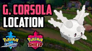 How to Catch Galarian Corsola  Pokemon Sword amp Shield [upl. by Ormond716]