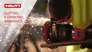 INTRODUCING the Hilti cutting and grinding abrasive wheels [upl. by Crista]