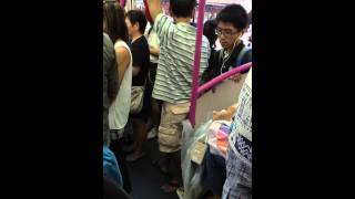 SBS bus quarrel because of touch incident [upl. by Vallie]