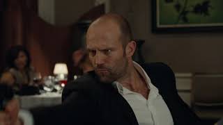 Jason Statham  Restaurant Fight Scene Safe  2012  1080p HD [upl. by Chambers]