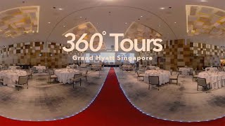 360° Virtual Tour  GRAND HYATT SINGAPORE  Weddings by AllureWeddings [upl. by Weintrob]