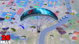 100 PLAYERS LANDED GEORGOPOL  PUBG MOBILE 🐼 [upl. by Nylleoj118]