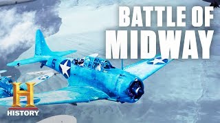 Battle of Midway Tactical Overview – World War II  History [upl. by Dorisa]