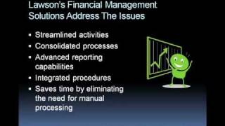 Lawson Software Financial Management Solutions [upl. by Nehtan]