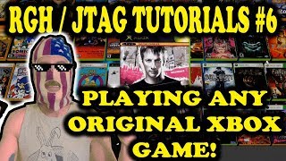 RGH  JTAG TUTORIALS  6  HOW TO INSTALL ANY ORIGINAL XBOX GAME ON YOUR 360 [upl. by Teuton]