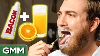 Toothpaste and Orange Juice Experiment [upl. by Lolande]