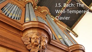 JS Bach The WellTempered Clavier Books 1 amp 2  The Metzler Organ at Trinity College Cambridge [upl. by Schertz78]