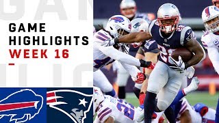 Bills vs Patriots Week 16 Highlights  NFL 2018 [upl. by Earlene]