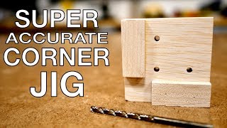 Two Minute Build  Super Accurate Corner Jig [upl. by Aneer]