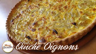 Recette Quiche aux Oignons [upl. by Arateehc]