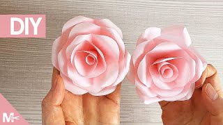 ► Cómo hacer una FLOR de PAPEL en 5 MINUTOS 😱🌺 [upl. by Bauer883]