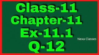 Ex111 Q12 Class 11  Conic Section  NCERT Math [upl. by Rhoads]