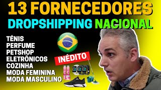 💰 13 FORNECEDORES PARA DROPSHIPPING NACIONAL  EXCLUSIVOS [upl. by Arty380]