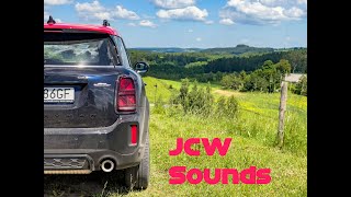 2022 Mini Countryman JCW Exhaust Sound [upl. by Notseh]