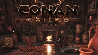 Conan Exiles  Building an epic base inside The Crevice cave [upl. by Keating831]