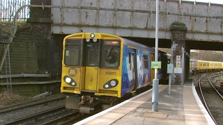 Half an Hour at 216  Birkenhead North Station 1022017  Class 507 508 terminus [upl. by Nirik]