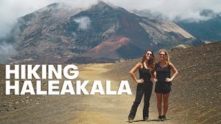 Haleakala National Park Hiking Sliding Sands Trail  The Detourist Guide To Travel  Maui  Ep 28 [upl. by Einneg]