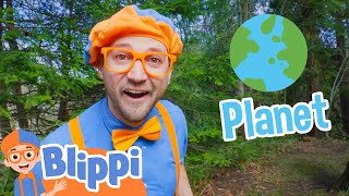 Learning About The Planet With Blippi  Educational Videos For Kids [upl. by Tilden620]