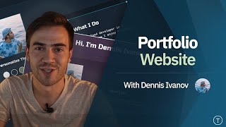 Build a Portfolio Website amp Deploy [upl. by Alidis390]