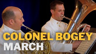 Colonel Bogey March  US Navy Band [upl. by Balcke]