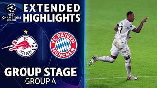 Salzburg vsBayern Munich Extended Highlights  UCL on CBS Sports [upl. by Yand]