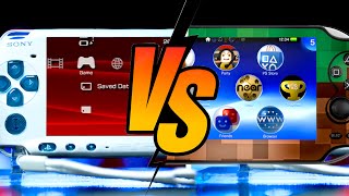 PSP VS PS Vita [upl. by Llevert]