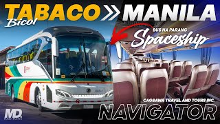 Bus na parang SPACESHIP  Tabaco BICOL to Manila [upl. by Atile]