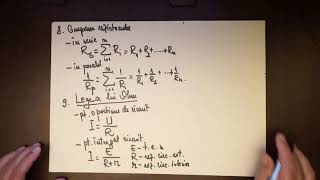 Teorie Electricitate Bacalaureat 2020 [upl. by Dorfman]