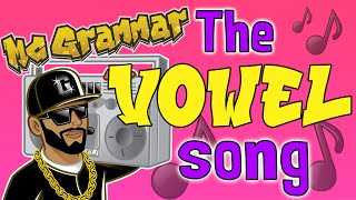 The Vowel Song  MC Grammar 🎤  Educational Rap Songs for Kids 🎵 [upl. by Innep262]