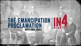 The Emancipation Proclamation The Civil War in Four Minutes [upl. by Suoicerp24]