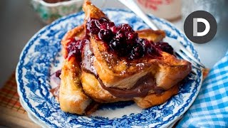 Nutella Stuffed Brioche French Toast ft Ben from SORTED Food [upl. by Kenji]