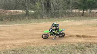 Kawasaki KX65 and 7 year old PJ [upl. by York]