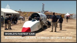 Worlds fastest car Vehicle aims to break record by 2020 [upl. by Ennaeilsel]