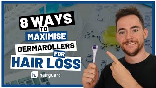 Dermaroller For Hair Growth 8 Ways to MAXIMISE RESULTS [upl. by Siraved]