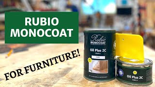 How to Apply Rubio Monocoat to Furniture [upl. by Aynav]