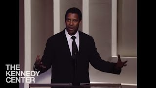 Denzel Washington Morgan Freeman Tribute  2008 Kennedy Center Honors [upl. by Wenda]