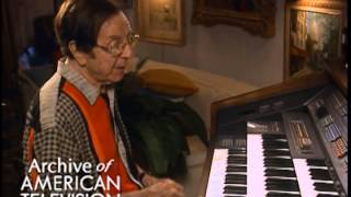 Composer Vic Mizzy plays the quotGreen Acresquot theme  EMMYTVLEGENDSORG [upl. by Nnaira]