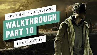 Resident Evil Village Gameplay Walkthrough Part 10 – Heisenbergs Factory  No Commentary [upl. by Tannen]