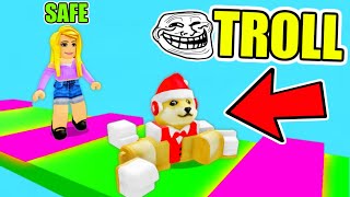 Roblox Obby BUT you get TROLLED [upl. by Sackman15]