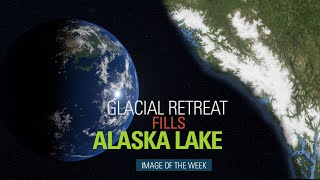 Glacial Retreat Fills Alaska Lake [upl. by Fallon216]