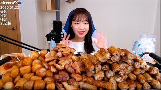 굽기전엔 8kg 소곱창대창막창 25인분 먹방 Korean mukbang eating show [upl. by Ahseile]