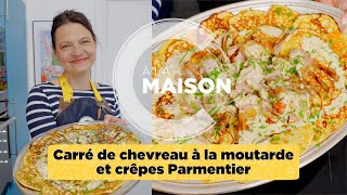 Recette du carré de chevreau à la moutarde [upl. by Lulu]